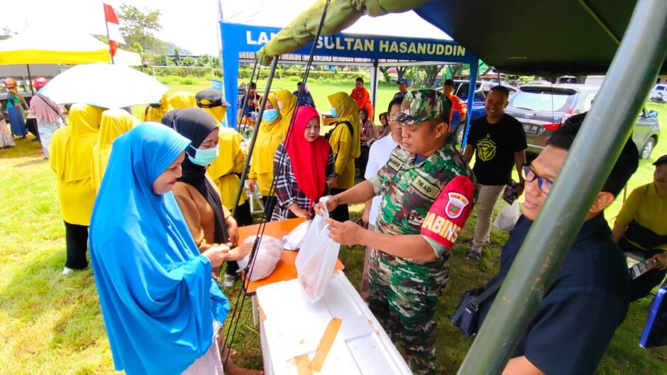 Operasi Pasar Murah di Maros, Masyarakat Sangat Antusias