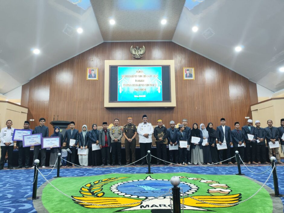 Bupati Maros Berikan Hadiah Umroh dan Uang Tunai kepada Pemenang MTQ Tingkat Provinsi
