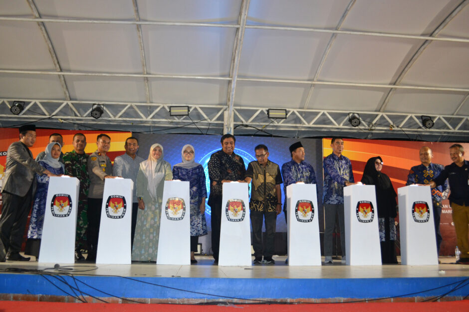 KPU Maros Launching Maskot Pilkada Kabupaten Maros