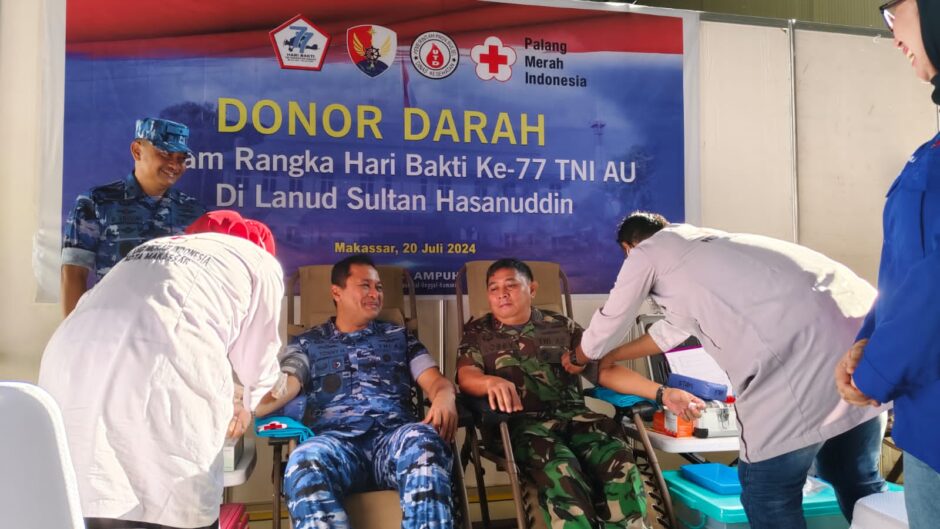 Meriahnya Hari Bakti ke-77 Angkatan Udara di Sulsel