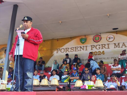 3000 Guru di Maros Ikut Porseni PGRI
