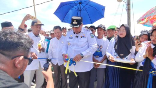 Bupati Maros Resmikan Jembatan Rea-rea Pasca Dilakukan Perbaikan