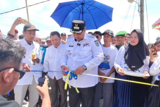 Bupati Maros Resmikan Jembatan Rea-rea Pasca Dilakukan Perbaikan