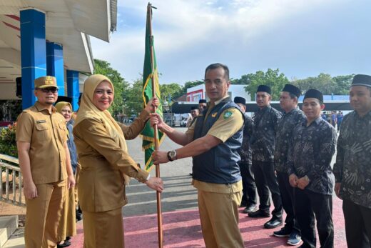 PLT Bupati Maros Lepas Kontingen Korpri Untuk Turnamen Olahraga