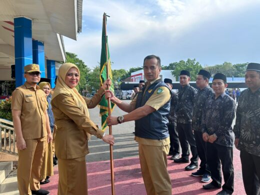 PLT Bupati Maros Lepas Kontingen Korpri Untuk Turnamen Olahraga
