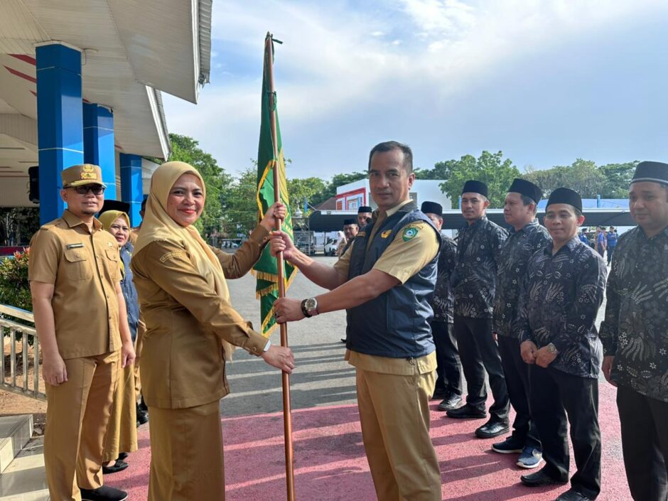 PLT Bupati Maros Lepas Kontingen Korpri Untuk Turnamen Olahraga