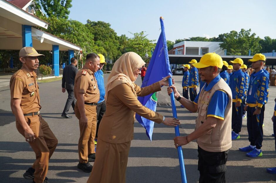 Plt. Bupati Maros Lepas Kontingen POPDA Maros
