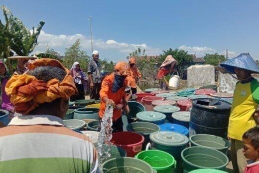 BPBD Maros Selesaikan Penyaluran 1,2 Juta Liter Air Bersih di Musim Kemarau