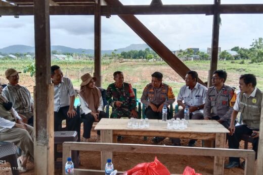 Kapolsek, Babinsa, dan PPL Komitmen Perkuat Sinergitas Program Ketahanan Pangan di Moncongloe
