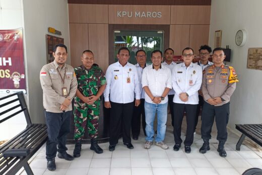 Menko Polhukam Pantau Kesiapan Pilkada Maros, Sinergi TNI-Polri dan KPU Jadi Kunci Sukses