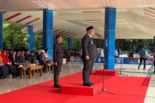 Bupati Maros, Chaidir Syam, Kembali Berkantor dan Pimpin Peringatan Hari Guru Nasional