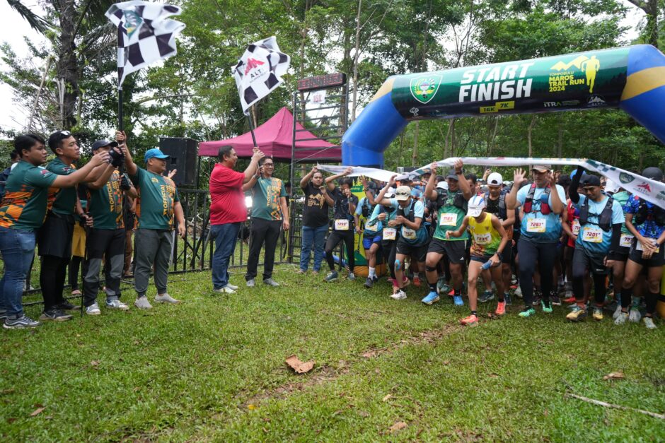 Eksplor Keindahan Alam, Trail Run Tompobulu Maros 2024 Ramai Diikuti 500 Peserta