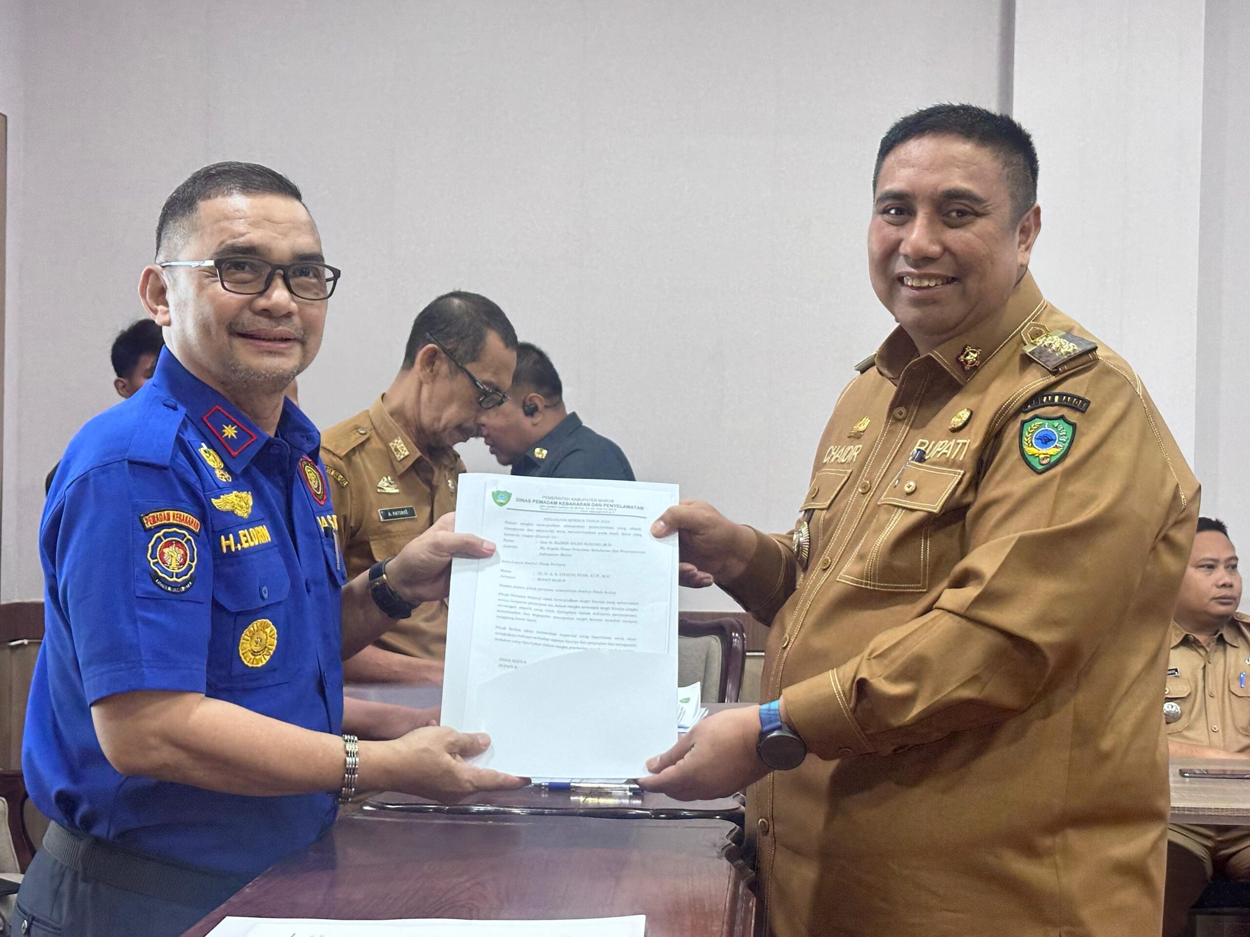 OPD Tandatangani Perjanjian Kinerja Tahun 2025