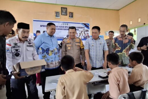 Dukung Program Nasional, Polres Maros dan APDESI Sinergi dalam Program Makan Bergizi Gratis