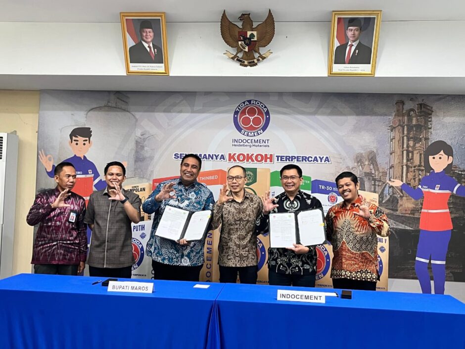 Pemkab Maros MoU Dengan Indocement Gunakan Teknologi RDF Untuk Atasi Sampah