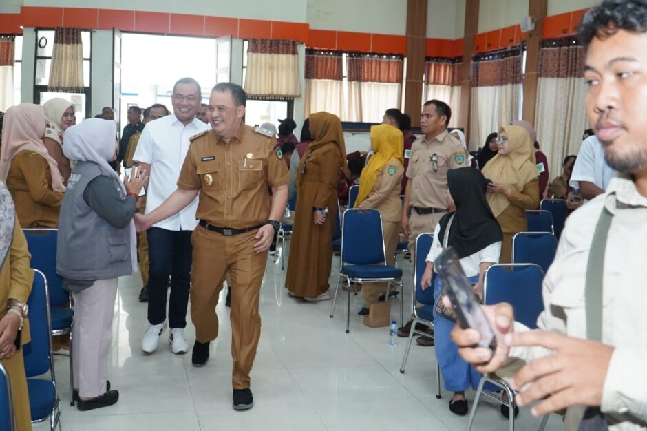 Hari Pertama Berkantor, Wabup Maros Hadiri Musrenbang Perempuan, Anak, dan Disabilitas