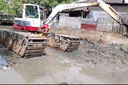 13 Tahun Vakum, Normalisasi Sungai di Maros Kembali Dilakukan