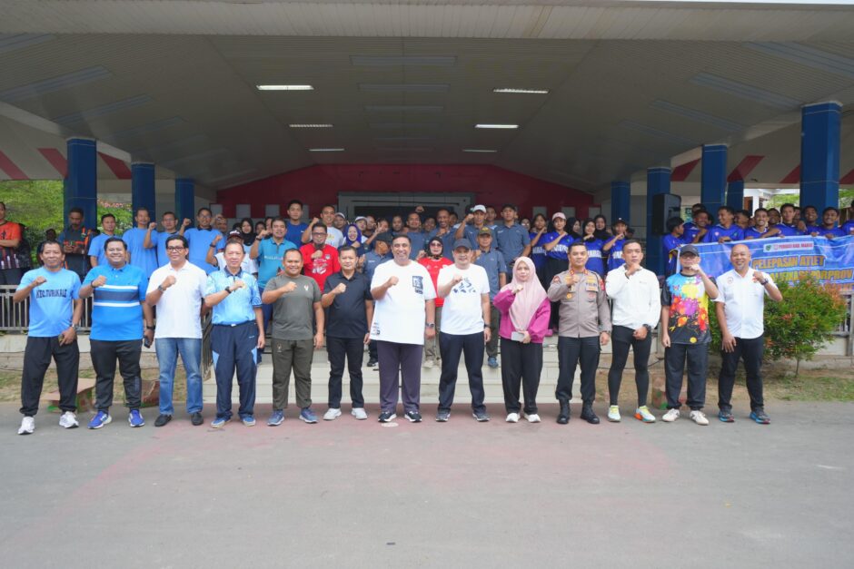 Bupati Maros Lepas 62 Atlet KONI Menuju Seleksi Porprov 2026