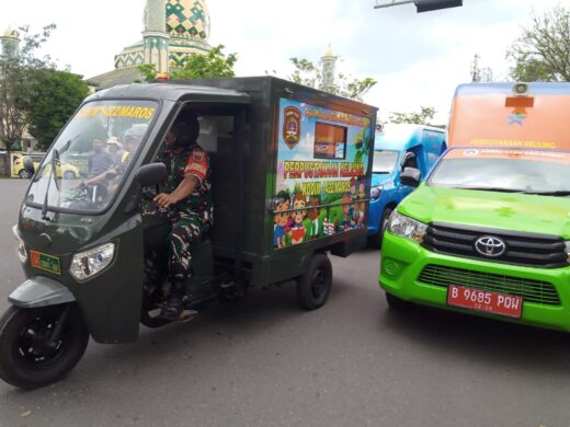 Serda Kadir dan Mobil Pustaka TNI, Bintang di Festival Gau Maraja