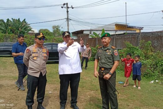Bupati Maros Bersama Tni-polri Lakukan Patroli Udara Pantau Perkembangan Cuaca