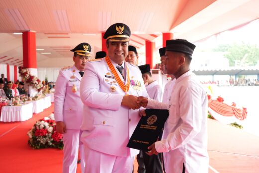 Upacara Hut RI Ke-80 Di Maros Berlangsung Khidmat Dan Penuh Makna