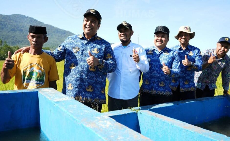 23 Tahun Tak Berfungsi, Pompa Irigasi di Desa Sawaru Normal kembali, Bupati : Alhamdulillah Sudah Bisa Panen 2 Kali