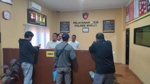 Masyarakat Antusias, SKCK Online Polres Maros Sukses Tekan Waktu Layanan
