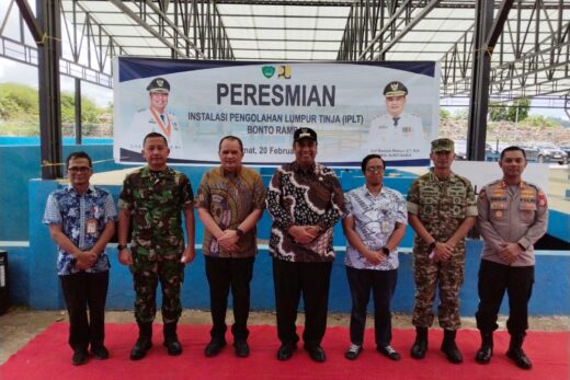 IPLT Rp6,9 M di Maros Resmi Beroperasi, Layani Sedot Tinja 6 Kecamatan