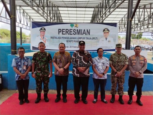 IPLT Rp6,9 M di Maros Resmi Beroperasi, Layani Sedot Tinja 6 Kecamatan