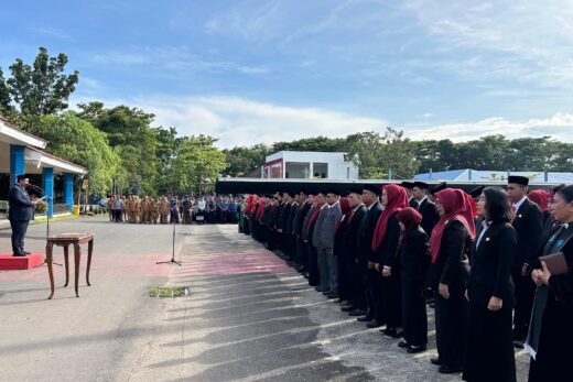 129 Pejabat Pemkab Maros Dilantik, Chaidir Syam: Jabatan Kini Terisi 99 Persen