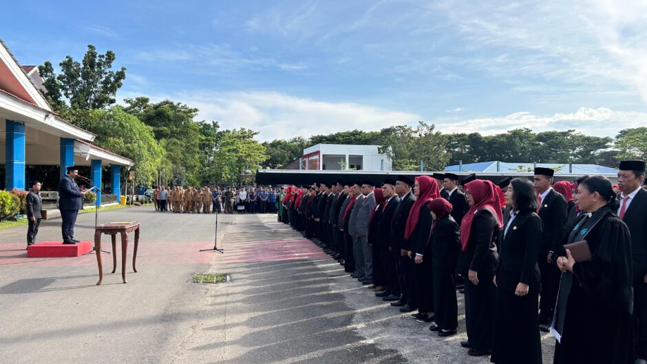 129 Pejabat Pemkab Maros Dilantik, Chaidir Syam: Jabatan Kini Terisi 99 Persen