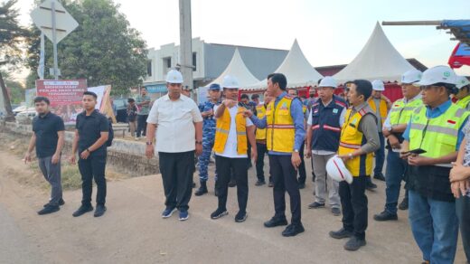 Gubernur Sulsel dan Bupati Maros Mulai Rekonstruksi Jalan Poros Moncongloe