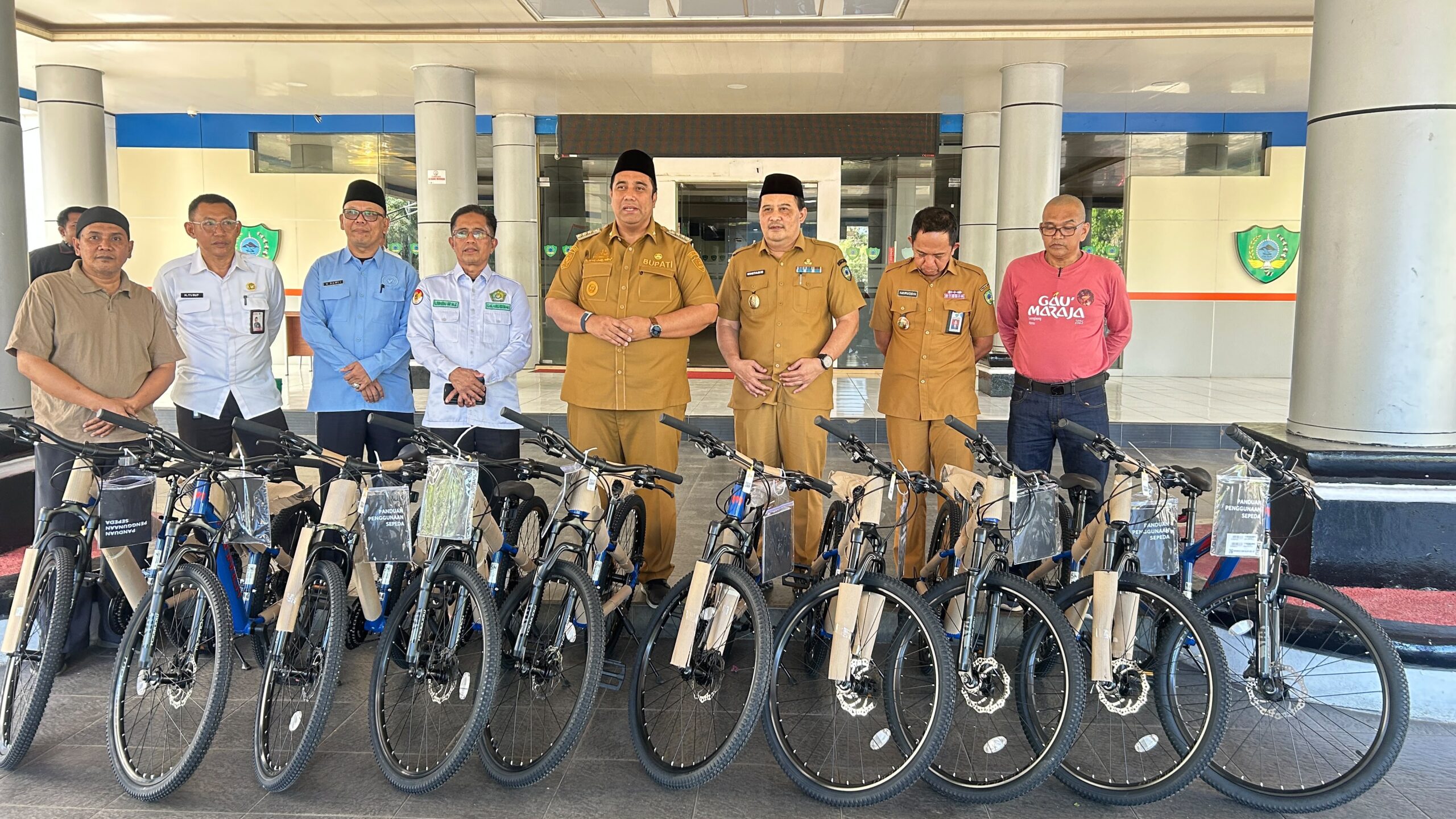 Pemkab Maros Terima Hadiah 10 Sepeda dari Gubernur Sulsel usai Sukses Gelar MTQ XXXIV