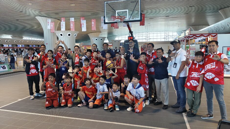 Bupati Maros Chaidir Syam Buka Kompetisi Basket 3×3 di Bandara Sultan Hasanuddin