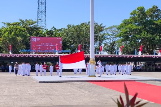 Upacara Hut Kemerdekaan Di Maros Dirangkai Pemberian Remisi, 2 Warga Binaan Bebas