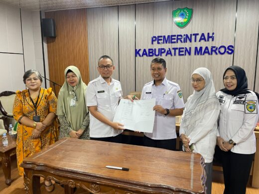 Komitmen Bayar Siltap Tepat Waktu, Pemkab Maros dan Desa Lakukan Penandatangan Bersama